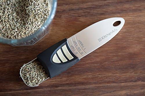 KitchenArt Professional Series Tablespoon, Champagne Satin Measuring Spoon - Image 6