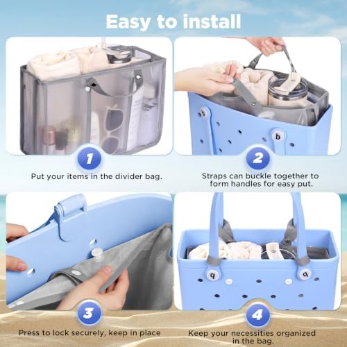 OUTXE Beach Bag Organizer Insert Divider - Image 6