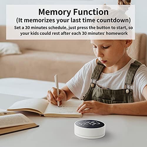 Digital Magnetic Kitchen Timer & Stopwatch - Image 4