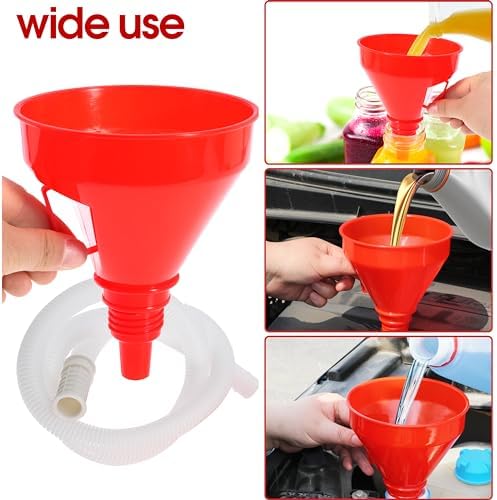 Wide Mouth Oil Funnel Flexible Fuel Funnel - Image 6