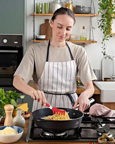 Silicone Spaghetti Spoon and Pasta Tong, Server Fork - Image 6