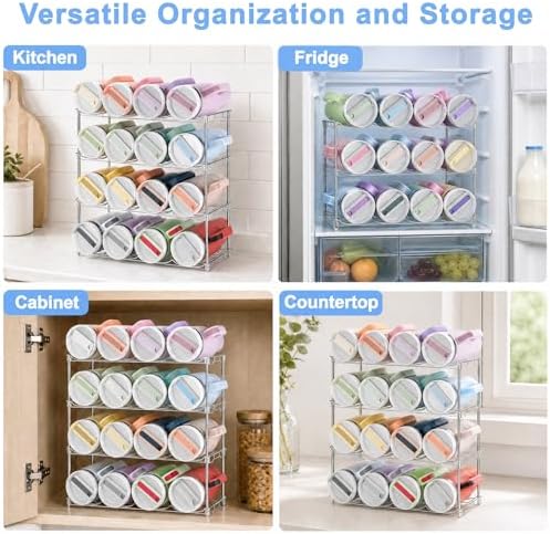 Stackable Water Bottle Organizer - Image 7
