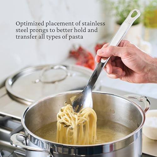 Hestan Provisions Chef's Tools, Pasta Fork, Artisan-Polished Stainless Steel - Image 4