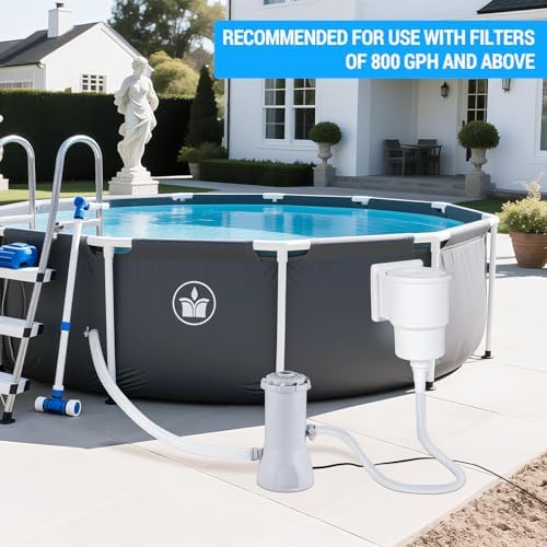 Universal Above Ground Pool Skimmer Kit, Heavy Duty Through Wall Pool Skimmers - Image 7