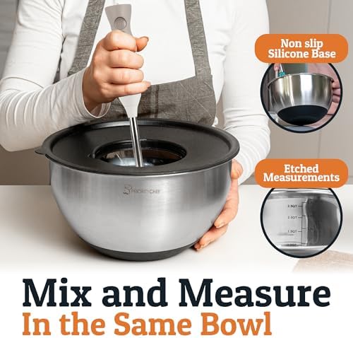 Priority Chef Stainless Steel Mixing Bowls - Image 2