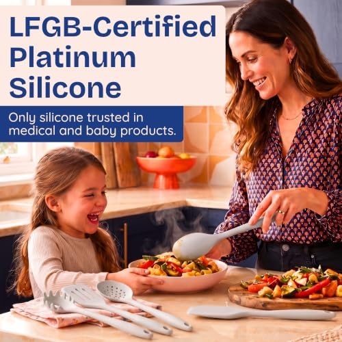NonToxic Platinum Silicone Utensils, 100% Plastic-Free - Image 2