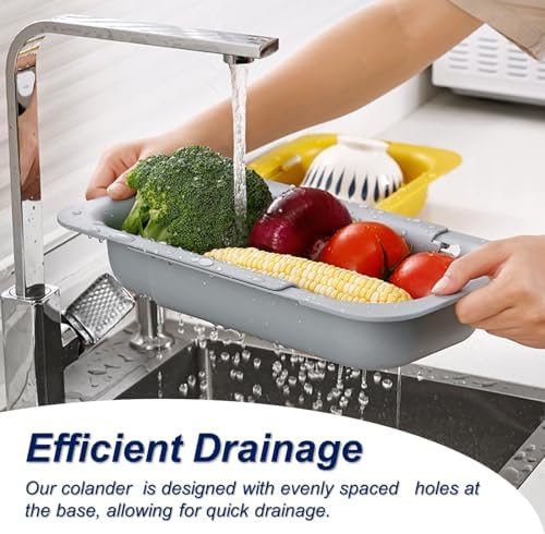 Extendable Sink Colander Strainer Basket - Image 4