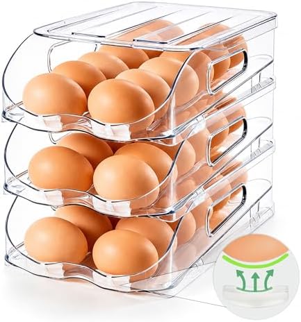 SMRCAD 36-Egg Holder for Fridge by SMRCAD