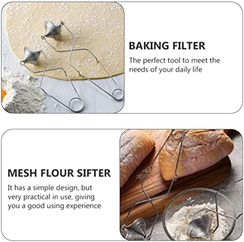 Cabilock Stainless Steel Flour Sieve Handheld Sifter - Image 6