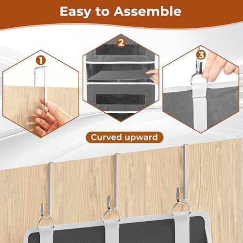 5 Tier Over the Door Organizer for Bathroom - Image 6