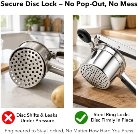 Rorence Stainless Steel Potato Ricer - Image 4
