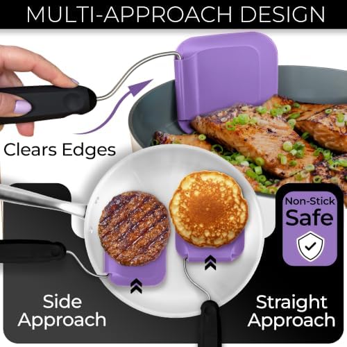 Adjustable Angle Spatula PPSU Material – Flexible Cooking Egg Flipper & Fish - Image 6