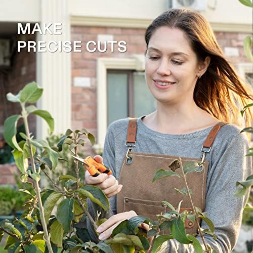VIVOSUN 6.5 Inch Gardening Scissors Hand Pruner Pruning Shear - Image 2