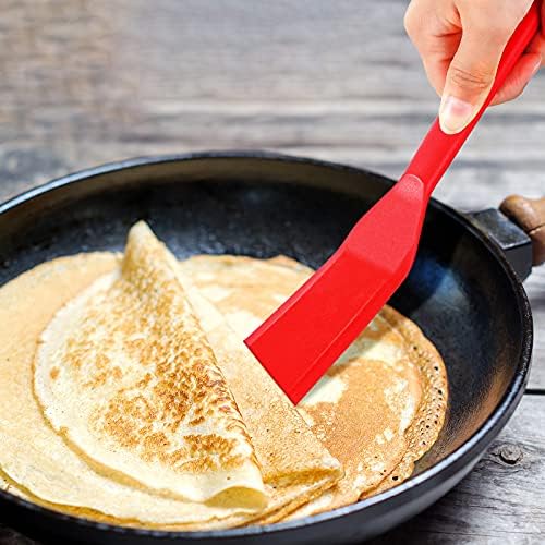 Zopeal 2 Pcs Crepe Spatula Narrow Silicone Long Non Stick - Image 4