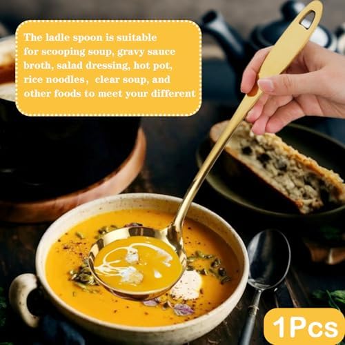 Soup Ladle, 304 Stainless Steel - Image 6