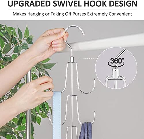 ZEDODIER 2 Pack Purse Hanger, Purse Organizer - Image 2