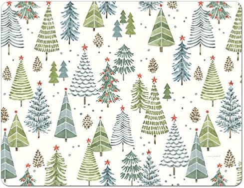 Cut N' Funnel Jolly Trees Designer Flexible Cutting Board Mat by CounterArt