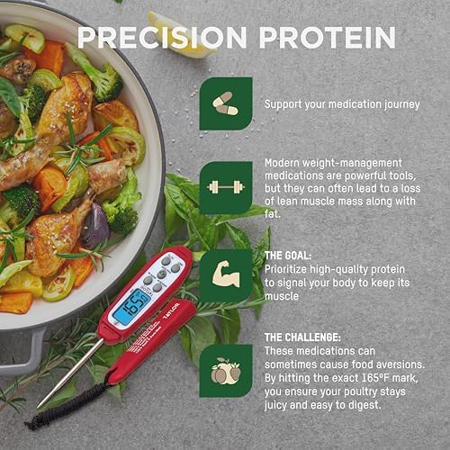Taylor Digital Instant Read Waterproof Meat Thermometer - Image 5