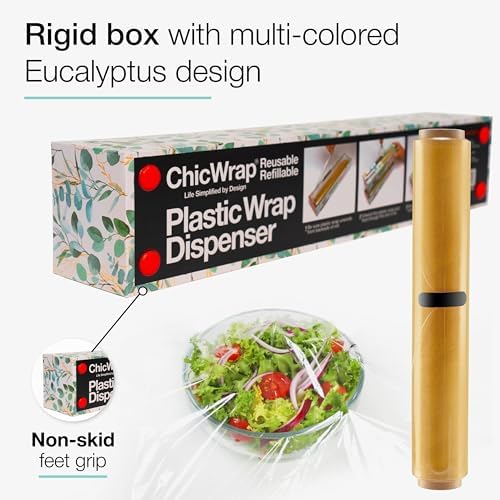 ChicWrap Eucalyptus Refillable Wrap Dispenser - Image 3