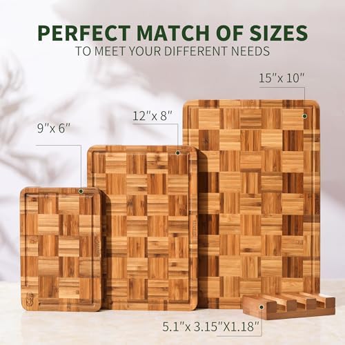 BAMBANG Bamboo Cutting Board for Kitchen - Image 4