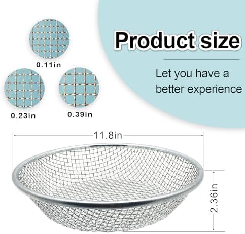 3PCS Soil Sifter for Gardening, Rock Sifter for 5 Gallon Bucket, Compost Sifter - Image 2