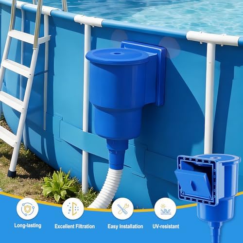 Above Ground Pool Skimmer for Intex Coleman Bestway Pools – Thru-Wall Skimmer - Image 6