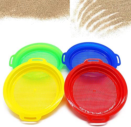 OJYUDD 4 Pack Sand Sifter Sieves by OJYUDD