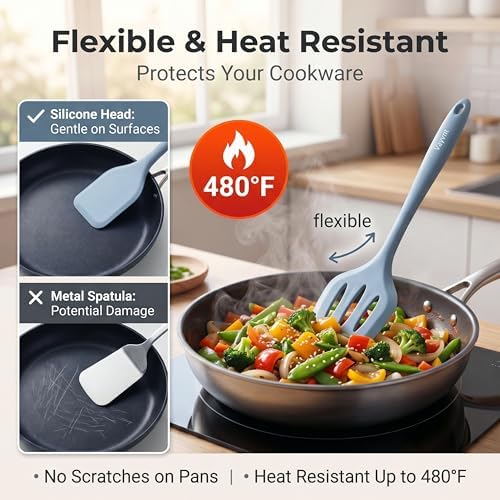 Vayvnt Silicone Cooking Utensil Set - Image 3