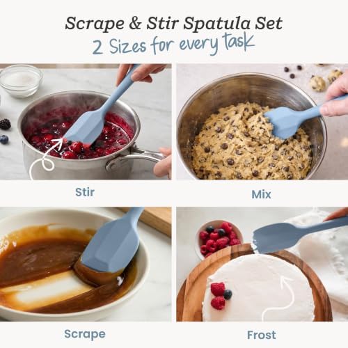 Starpack 'Scrape and Stir' Silicone Rubber Spatula Set - Image 2
