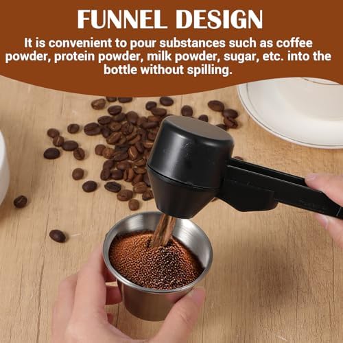 2pcs Coffee Scoop & Funnel For Reusable Cup Refillable Coffee Pods, 2tbsp - Image 7