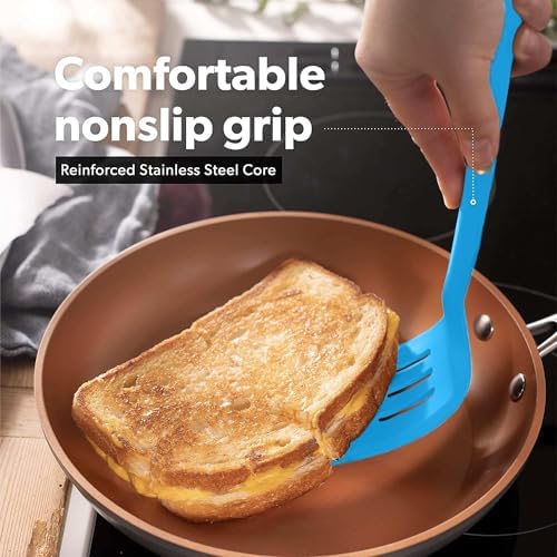 DI ORO Silicone Turner Spatula Set - Image 4