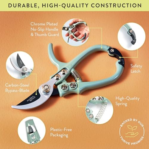 Modern Sprout Bypass Hand Pruners - Image 6