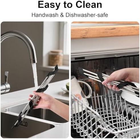 Corner Dish Drying Rack, Kitchen Sink Caddy Sponge Holder, Triangle Over The - Image 4