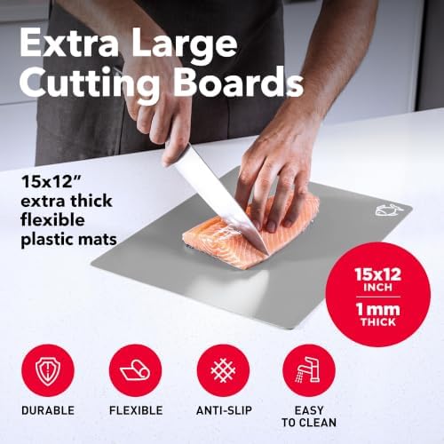 Flexible Plastic Cutting Board Mats - Image 6