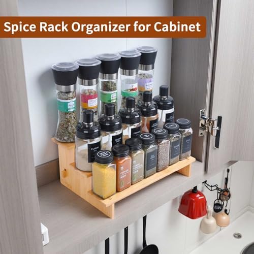 JinDoWin 3 Tiered Spice Rack Organizer - Image 2