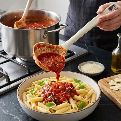 Silicone Pasta Spoon and Fork Set - Image 7