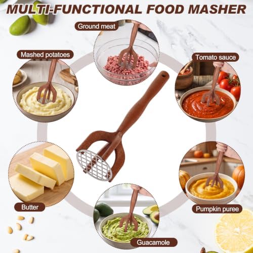 Wenqik Platen Meat Masher Ground Beef Chopper Tool - Image 4
