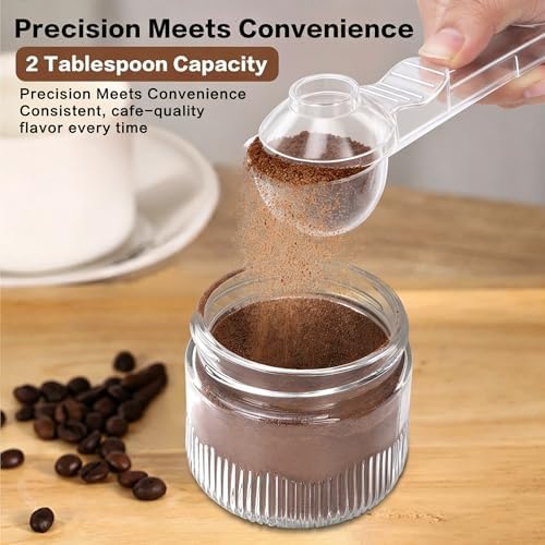 2-in-1 Coffee Scoop with Funnel, 2 Tbsp Measuring Spoon - Image 4