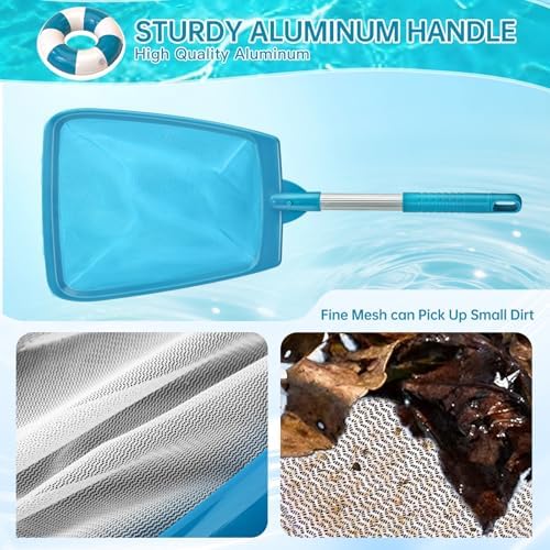 Pool Net, Professional Swimming Pool & Hot Tub Skimmer Net Accessories - Image 3