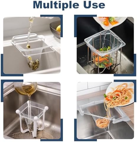 WYIRONG 200 PCS Large Kitchen Disposable Mesh Sink Strainer Bag - Image 5