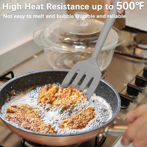 Coukre 2 Pack Silicone Spatula Set, High Heat Resistant - Image 4