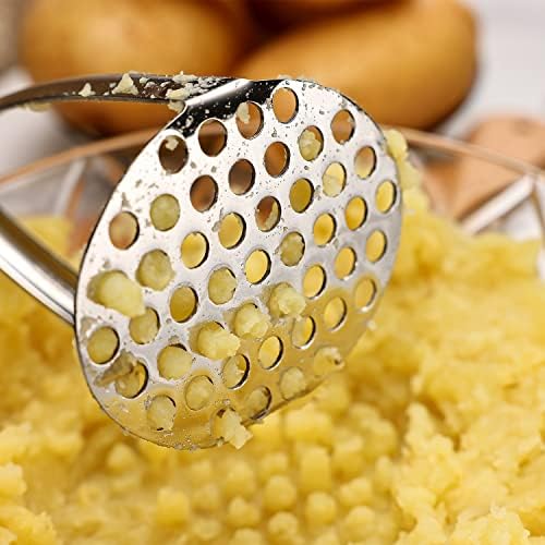 Joyoldelf Heavy Duty Stainless Steel Potato Masher - Image 5