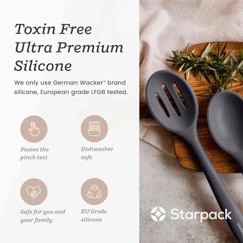 Starpack 'Let it Drain' Silicone Slotted Spoon - Image 6