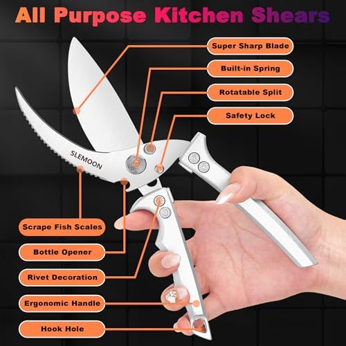 Heavy Duty Kitchen Shears for Food - Image 3