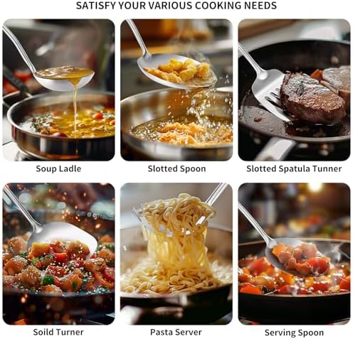 304 Stainless Steel Cooking Utensil, Kitchen Kitchen Utensil - Image 6