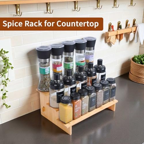 JinDoWin 3 Tiered Spice Rack Organizer - Image 7
