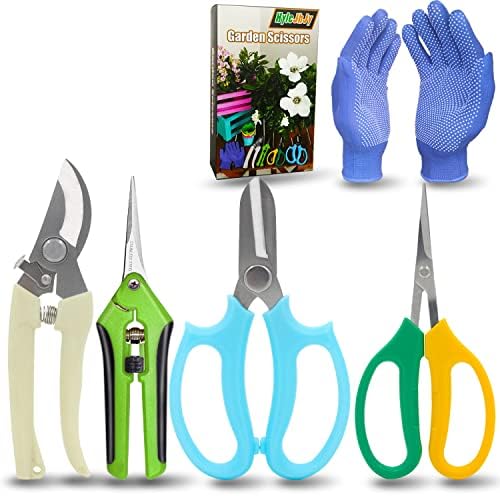 Garden Pruning Shears Garden Scissors Herb Scissors Florist Scissors Floral by HyleJhJy