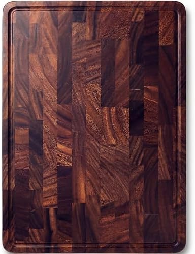 Walnut Wood Cutting Board for Kitchen, End Grain Chopping Boards by BabiloniaKitchenware