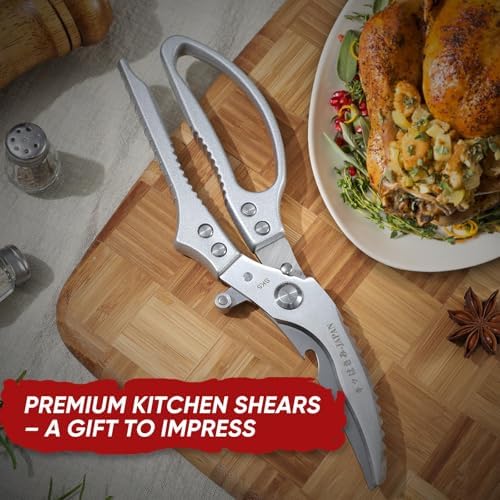 TIVOLI Multifunctional Poultry Shears Silver - Image 6