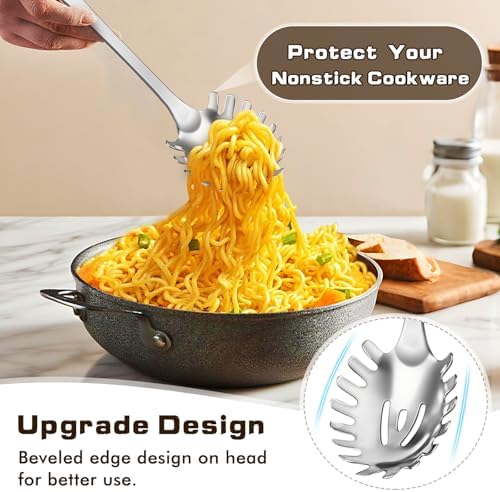 3 Pcs Stainless Steel Cooking Utensils Set, Heat Resistant Kitchen Utensils - Image 5